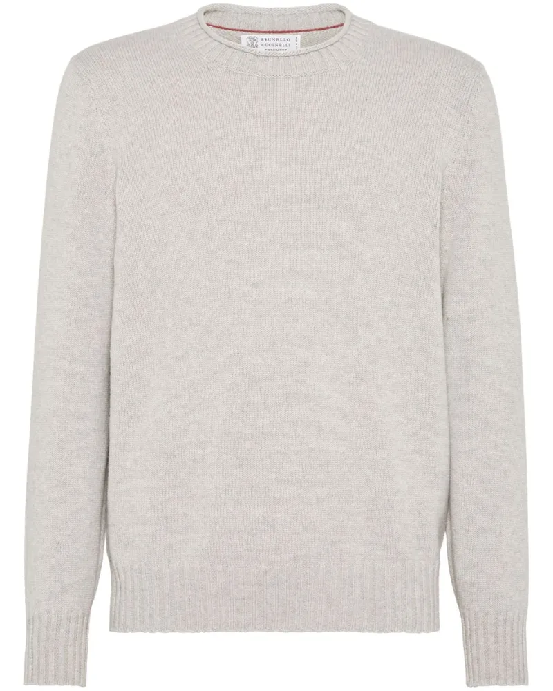 Brunello Cucinelli Pullover aus Kaschmir - Grau Grau