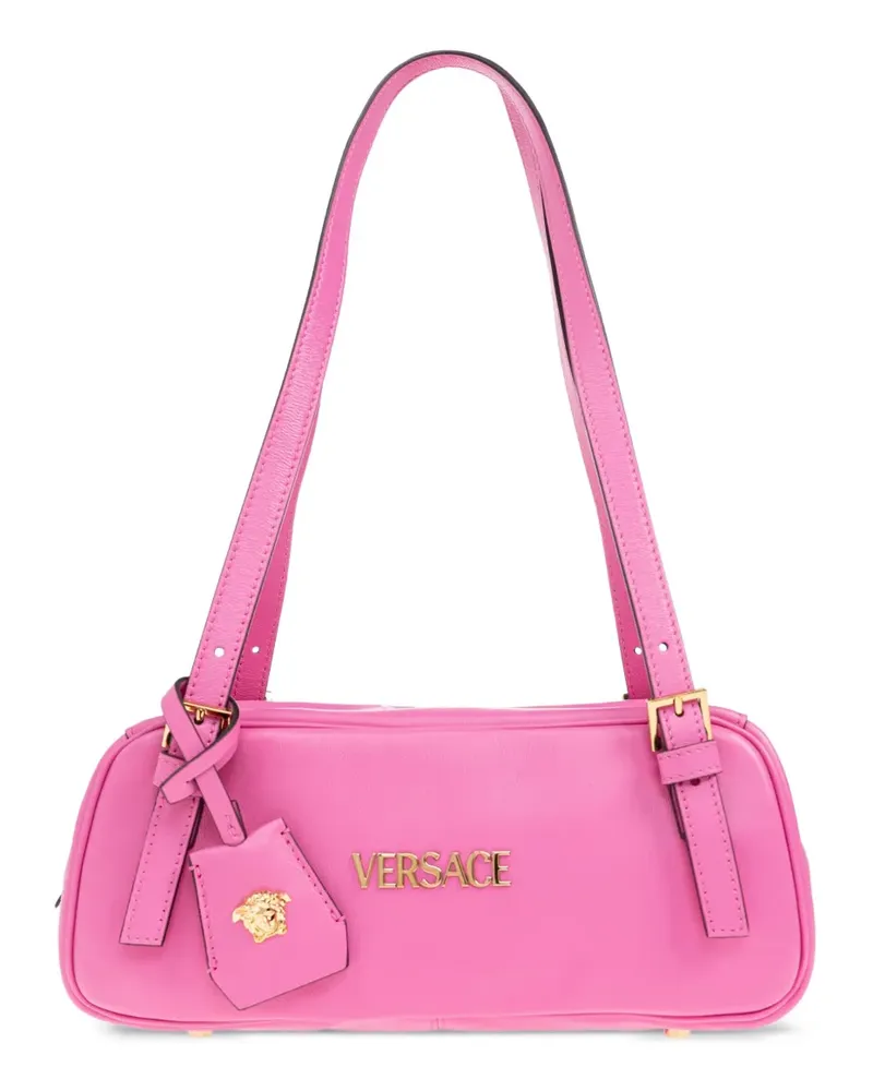 Versace Tag Bowling Schultertasche - Rosa Rosa