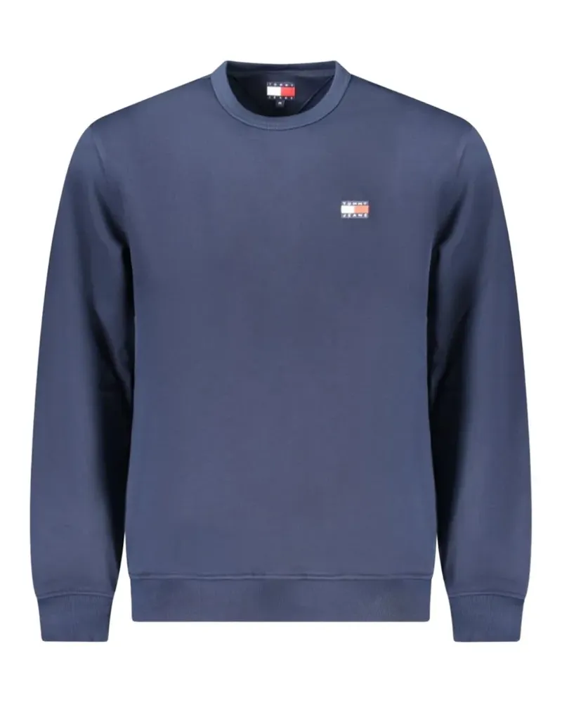 Tommy Hilfiger logo-embroidery sweater - Blau Blau