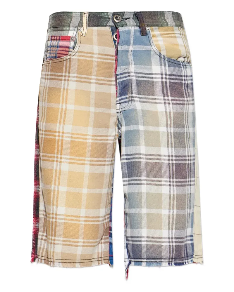 GALLERY DEPT. Karierte Shorts - Nude Nude