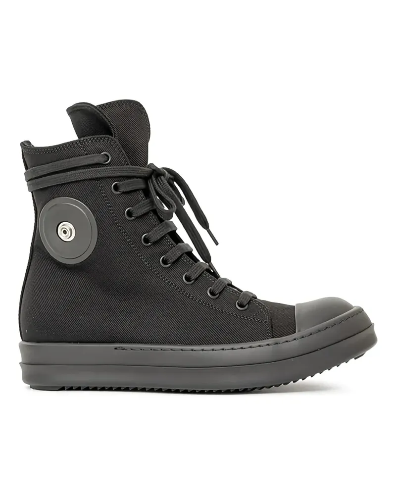 DRKSHDW by Rick Owens lace-up canvas sneakers - Schwarz Schwarz