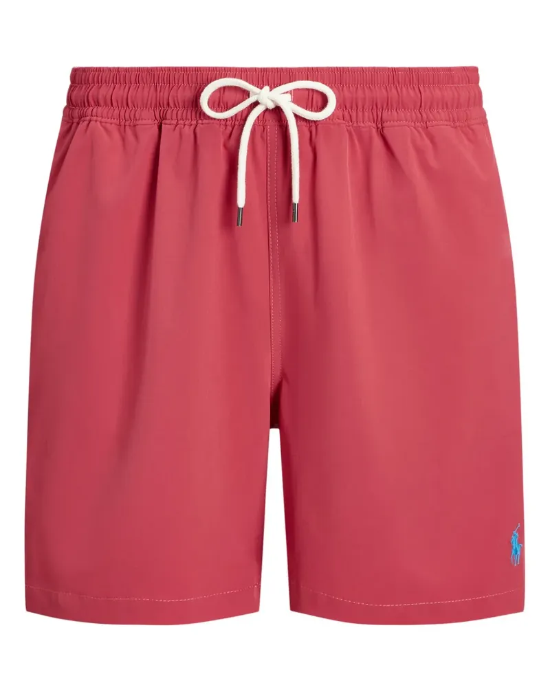 Ralph Lauren Polo Pony Badeshorts - Rot Rot