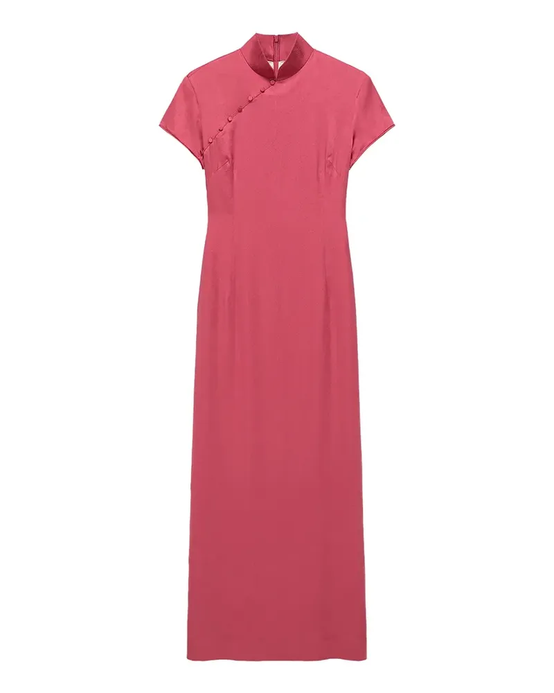 Shanghai Tang Qipao maxi dress - Rosa Rosa