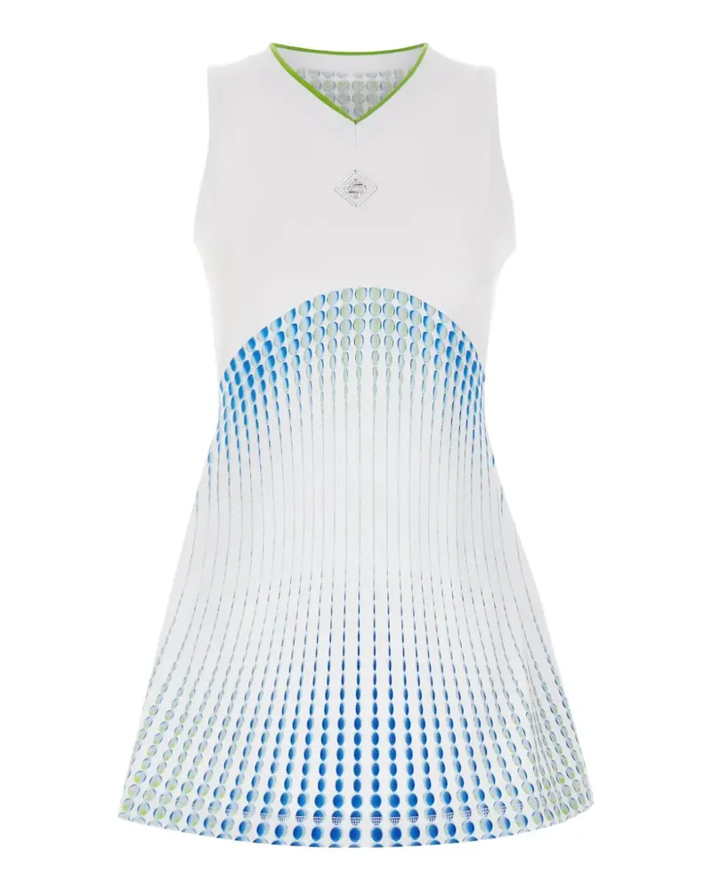 Casablanca Paris x Martin Naumann logo-detail mini dress - Weiß Weiß