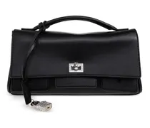 small Bel Air top-handle shoulder bag - Schwarz
