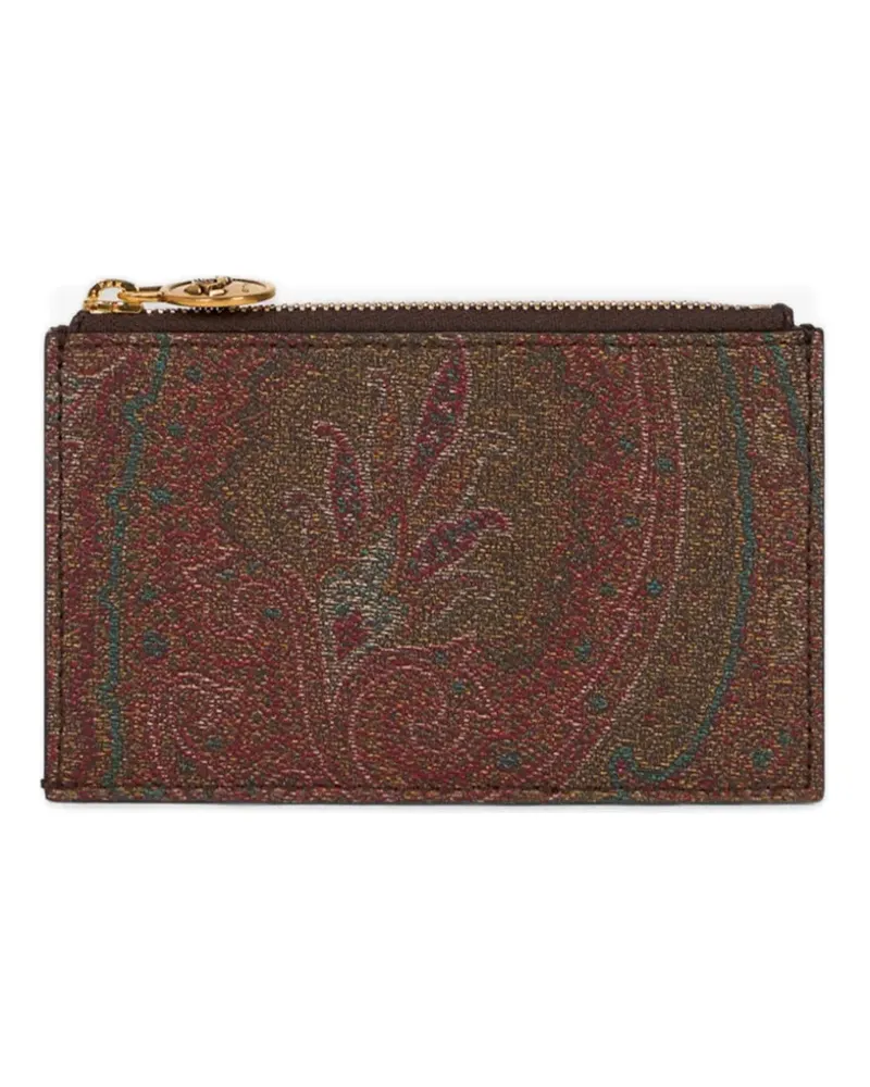 Etro Arnica wallet - Braun Braun