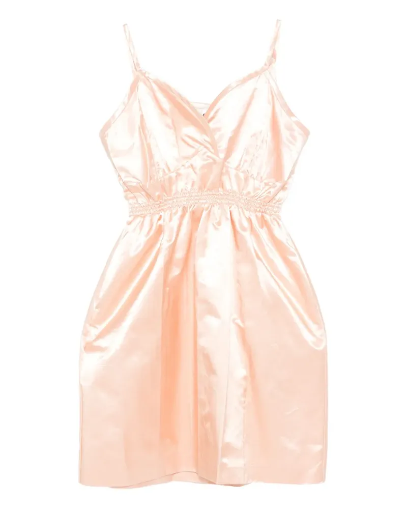 Miu Miu Kleid mit Spaghettiträgern - Orange Orange