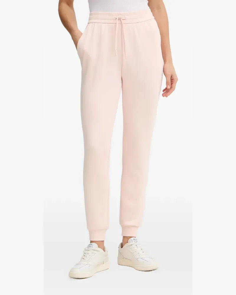 Armani Exchange drawstring-waist logo-embroidered track pants - Rosa Rosa