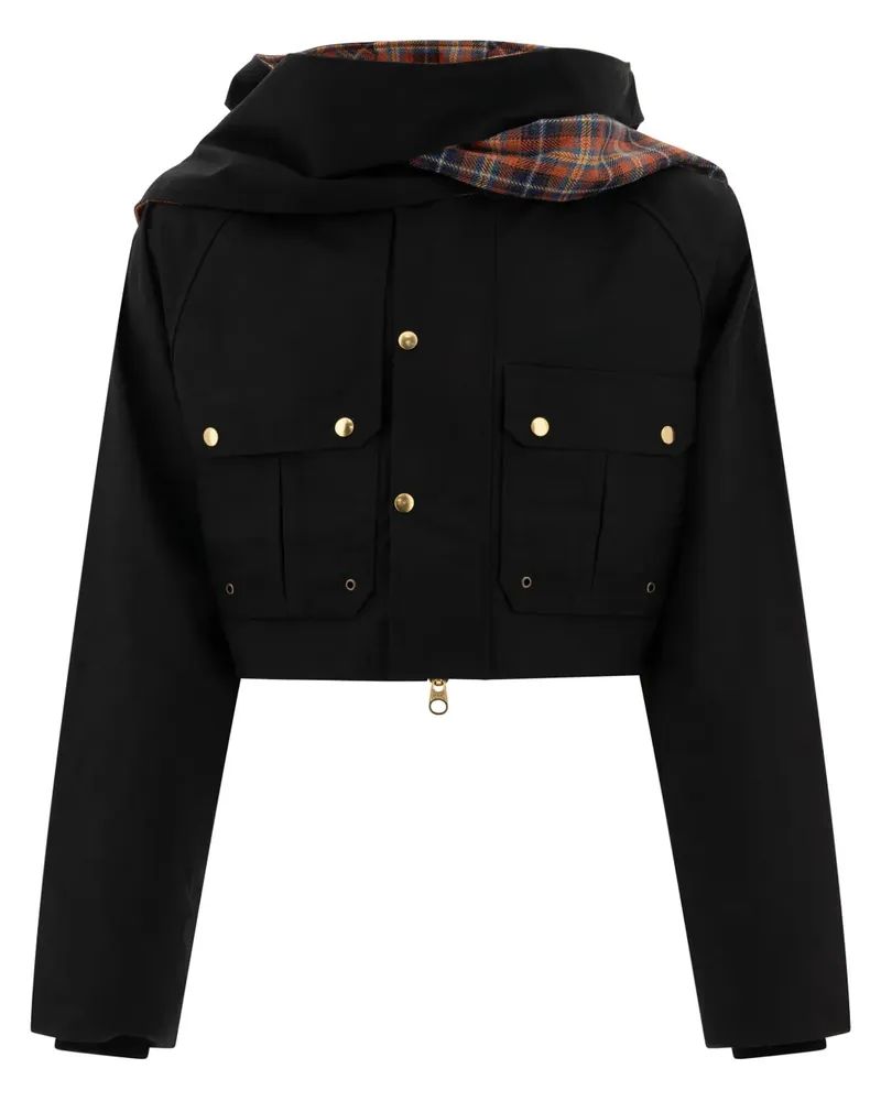 KAPITAL Jacke aus Baumwolle - Schwarz Schwarz