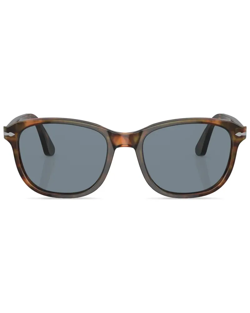 Persol Sonnenbrille mit rundem Gestell - Grün Grün