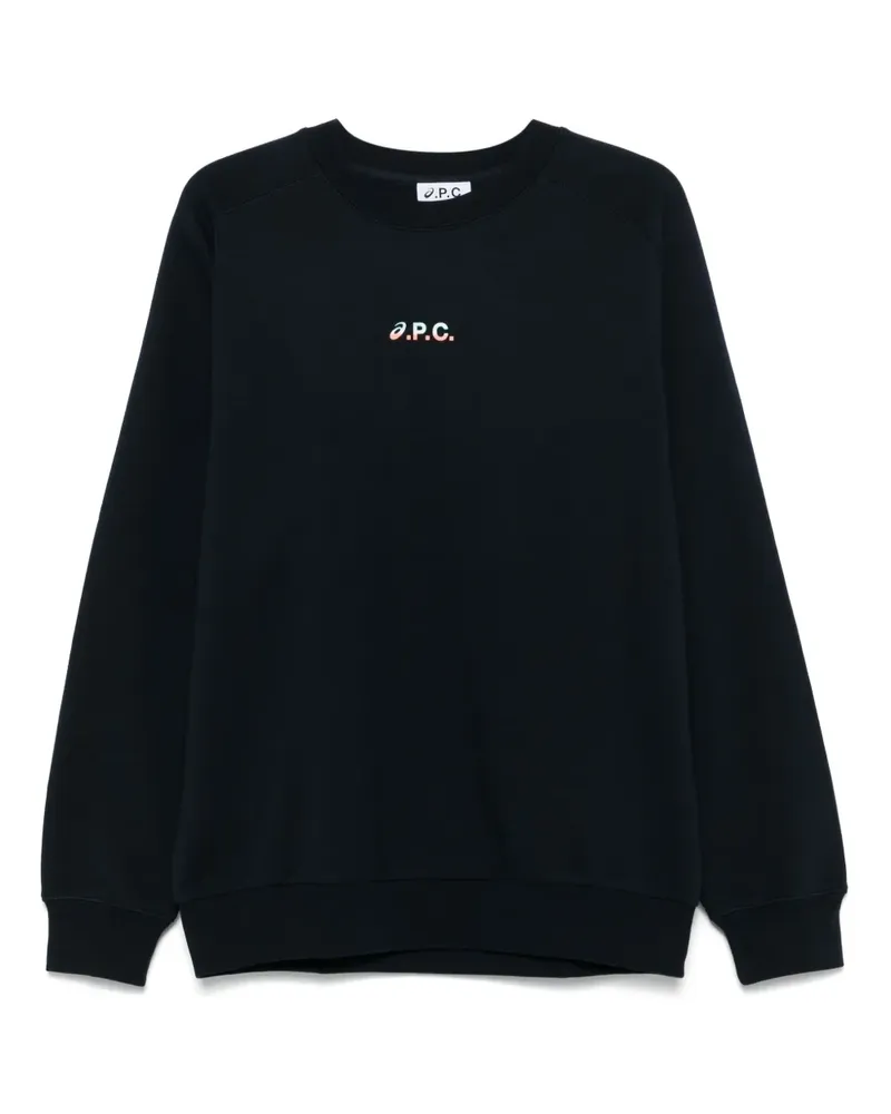 A.P.C. x Asics Lake Sweatshirt - Blau Blau