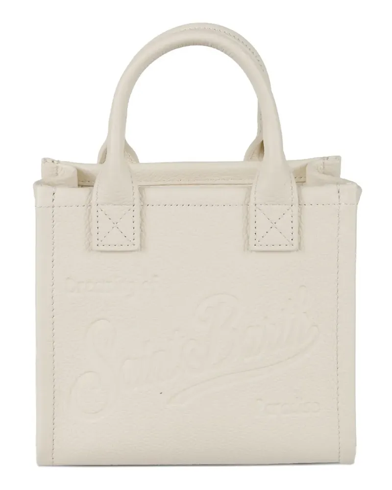 MC2 Saint Barth mini Vanity leather tote bag - Nude Nude