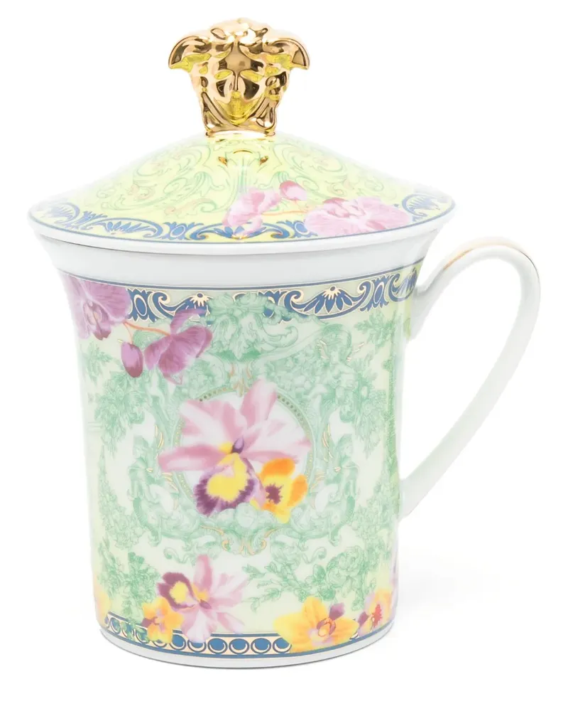 Versace D.V. Floralia Porzellantasse - Grün Grün