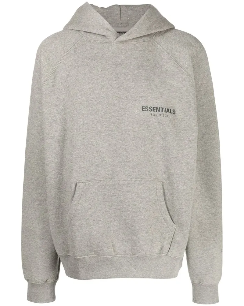 Fear of God Hoodie mit Logo-Print - Grau Grau