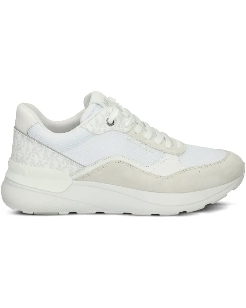Michael Kors Mesh-Sneakers mit Logo-Muster - Nude Nude