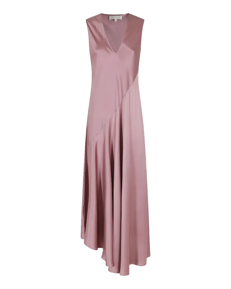 Antonelli Firenze Kleid mit V-Ausschnitt - Rosa Rosa