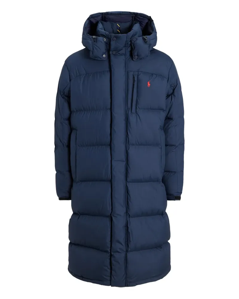 Ralph Lauren hooded insulated bomber coat - Blau Blau