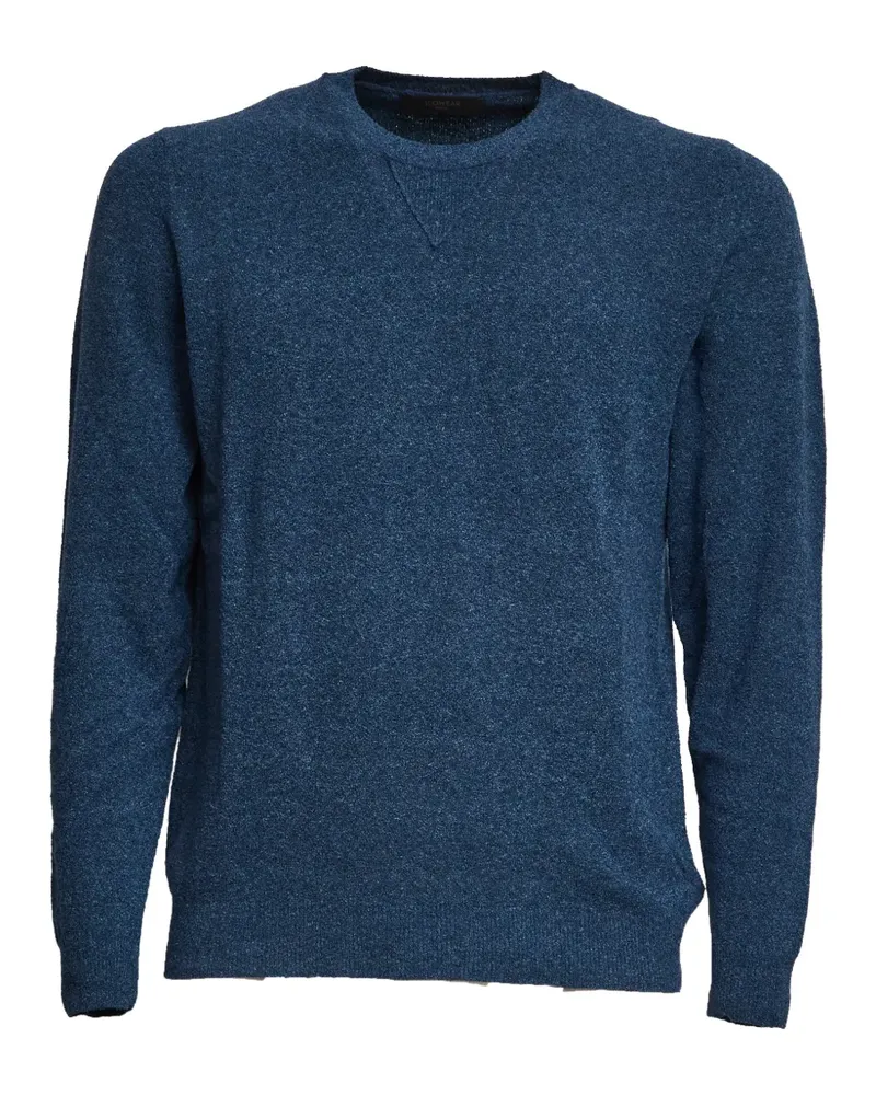 Zanone Gerippter Pullover - Blau Blau