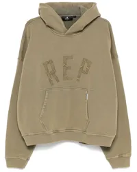 REPRESENT Hoodie mit Logo-Stickerei Grün