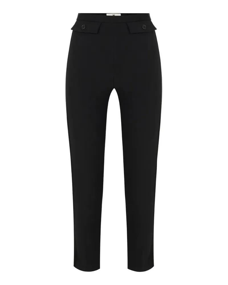 Elisabetta Franchi panelled trousers - Schwarz Schwarz