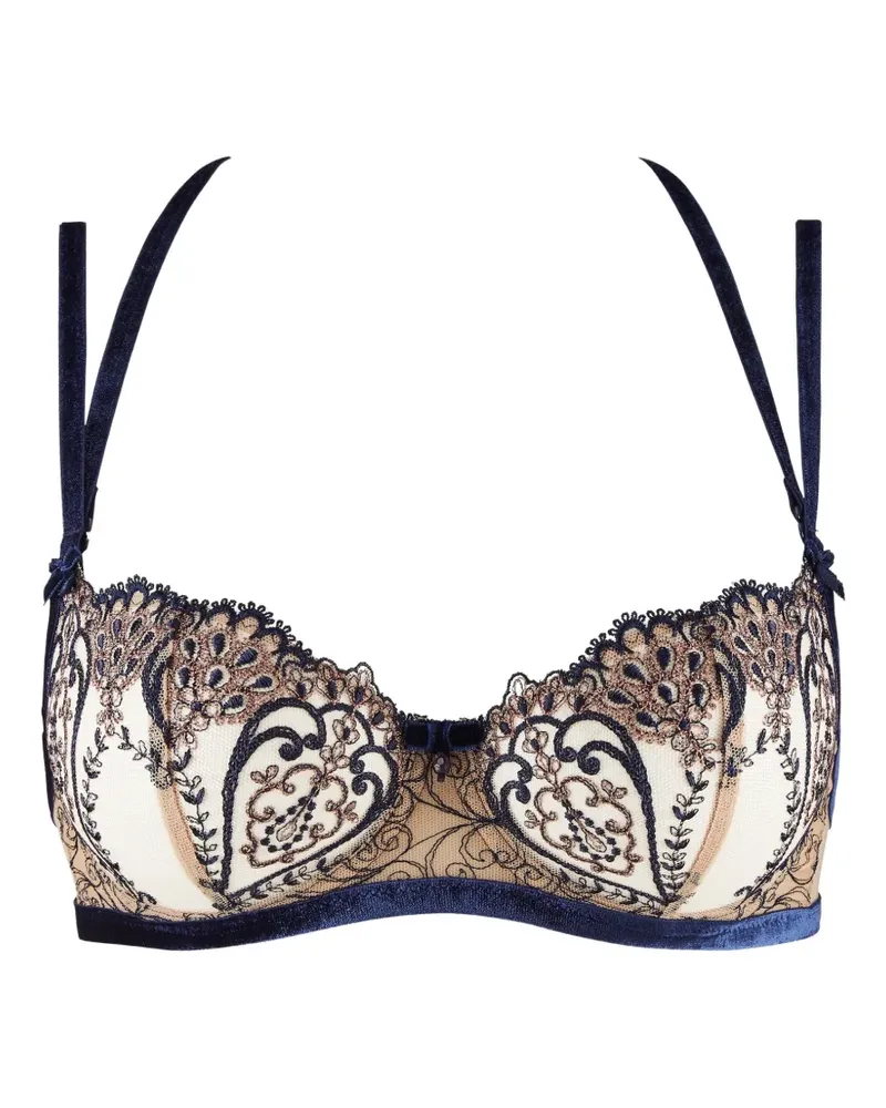 Aubade Coeurs Enlacés BH mit Stickerei - Nude Nude