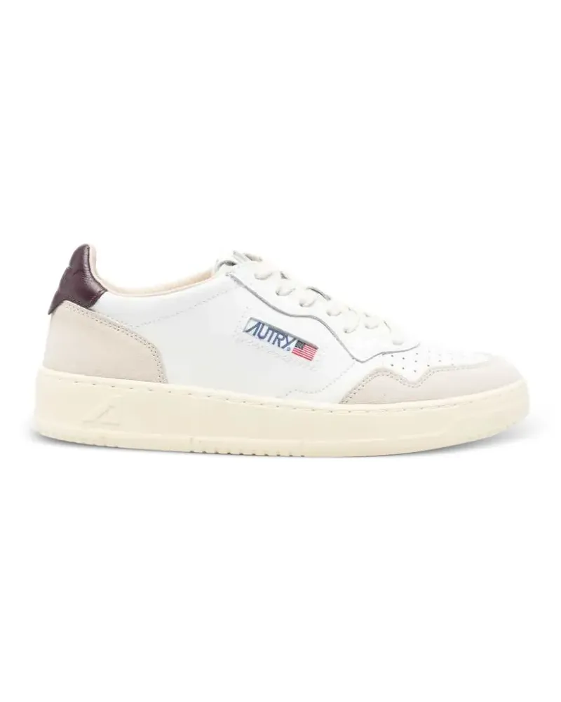 AUTRY Medalist suede-panel sneakers - Weiß Weiß