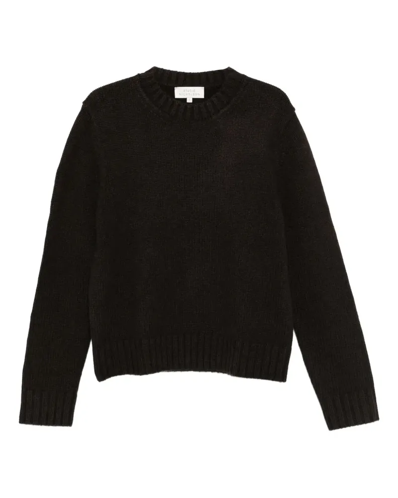 Studio Nicholson Klassischer Pullover - Braun Braun
