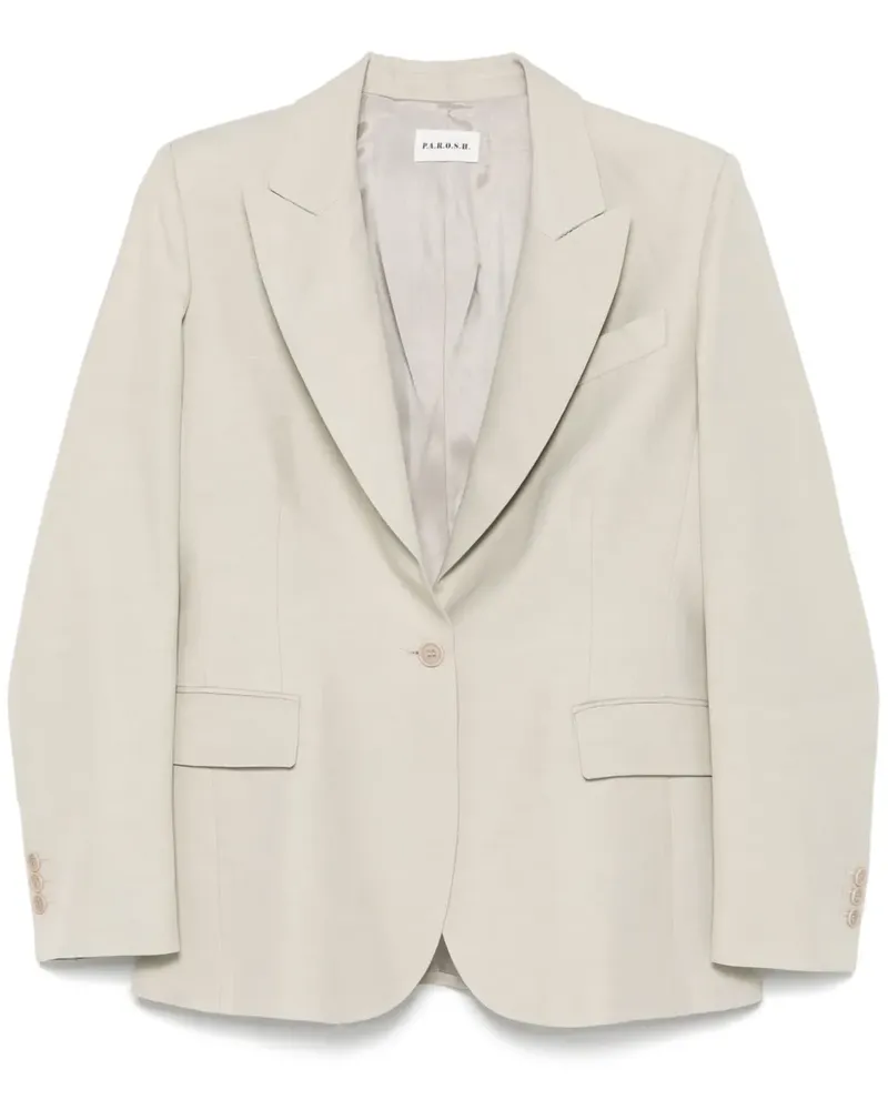 P.A.R.O.S.H. P.A.R.O H. Raisa Blazer - Grau Grau