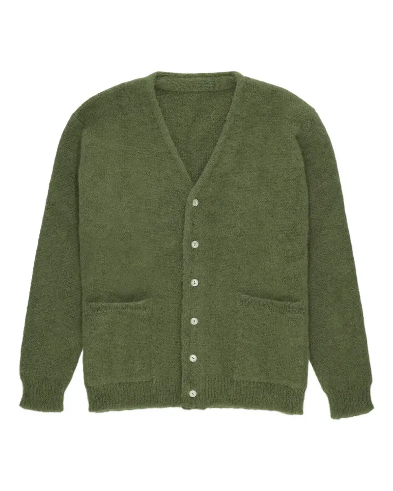 Fortela Teddy pockets cardigan - Grün Grün