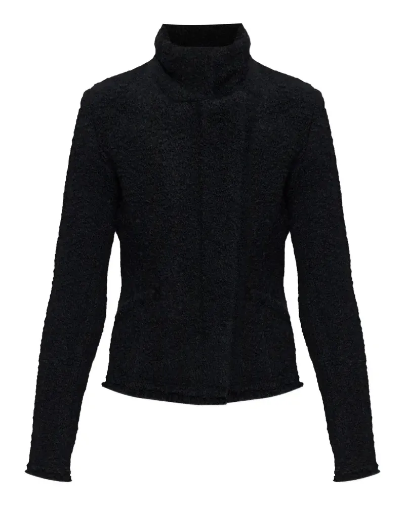 Isabel Marant Texturierte Jacke - Schwarz Schwarz