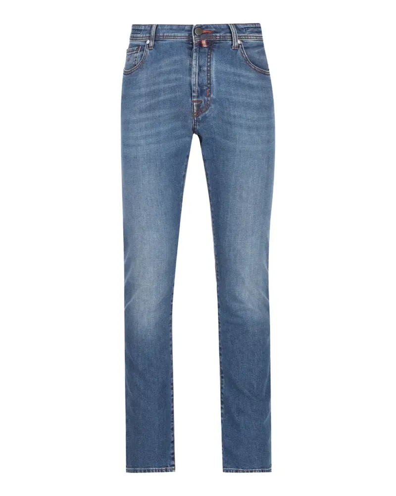 Jacob Cohën Bard faded straight-leg jeans - Blau Blau