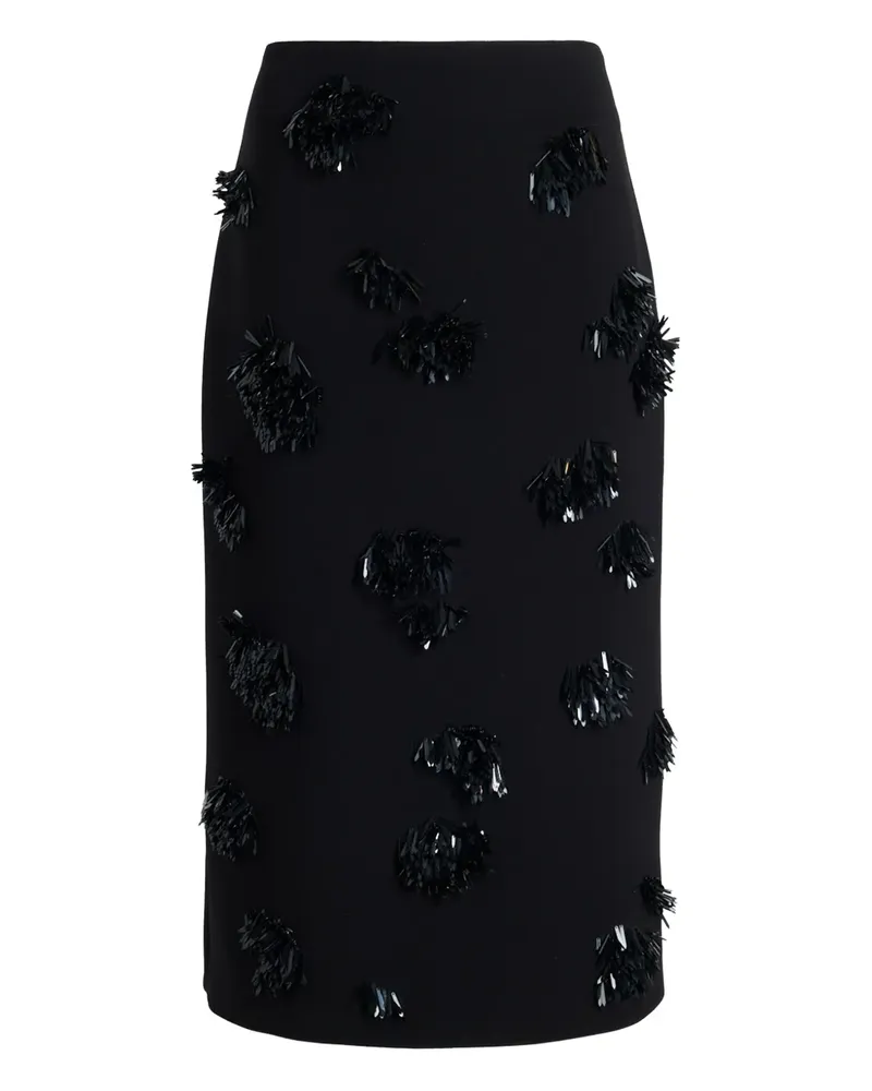 Proenza Schouler Bestickter Moira Rock - Schwarz Schwarz