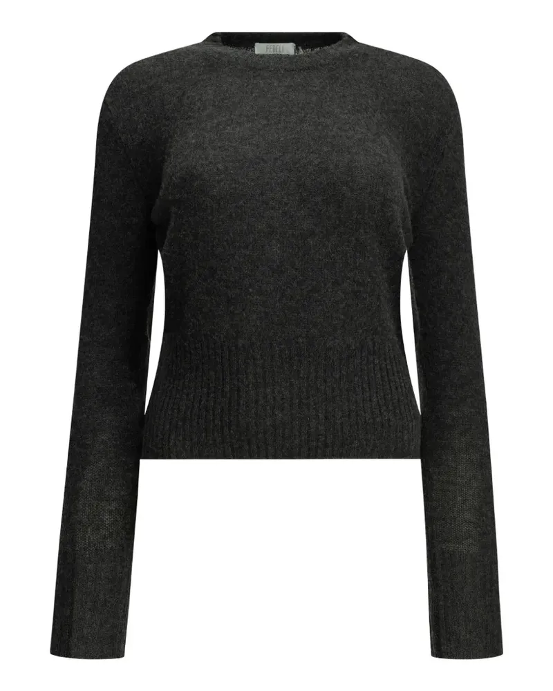 Fedeli cashmere crew-neck sweater - Grau Grau