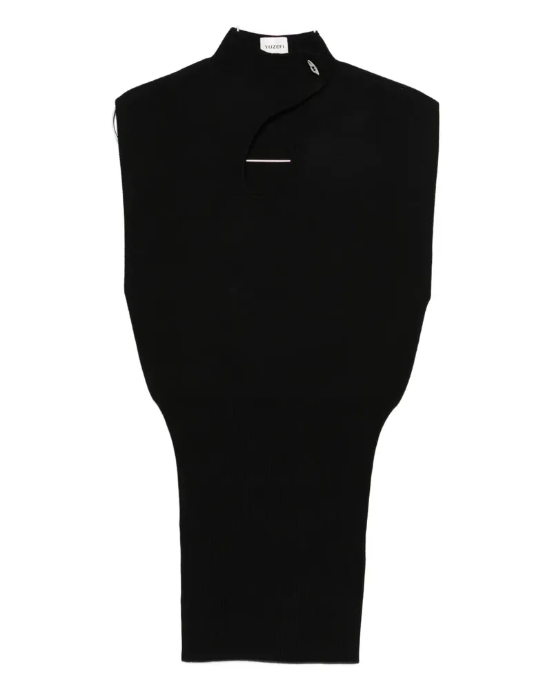 YUZEFI Zyan Minikleid - Schwarz Schwarz