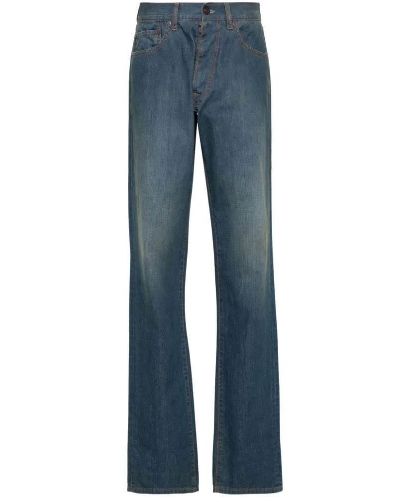 Maison Margiela Jeans mit geradem Bein - Blau Blau