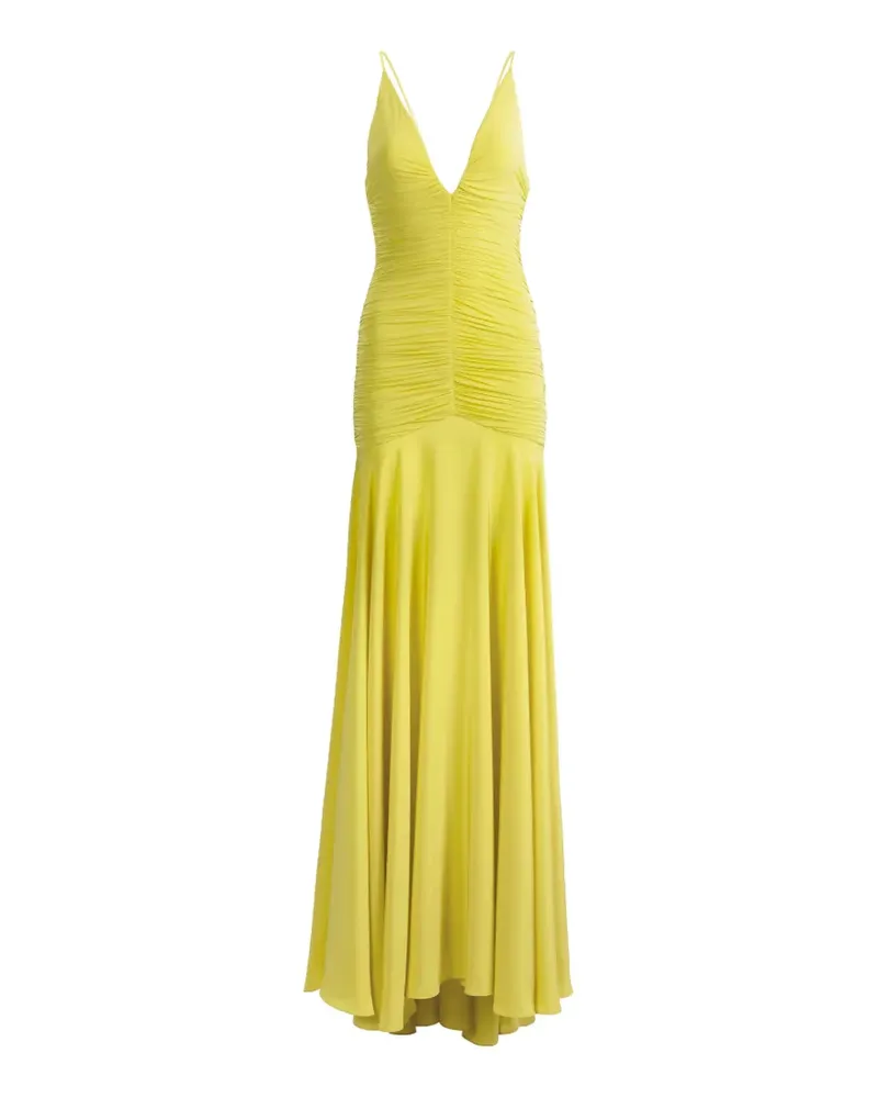 Silvia Tcherassi Sana ruffled maxi dress - Gelb Gelb