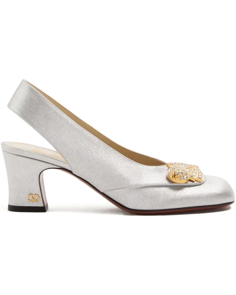 Valentino Garavani Adamantine Pumps 60mm - S13 SILVER S13