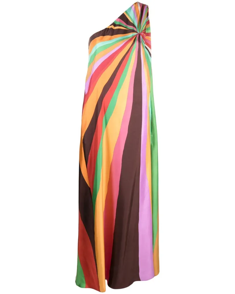 La DoubleJ Asymmetrisches Maxikleid - Grün Grün