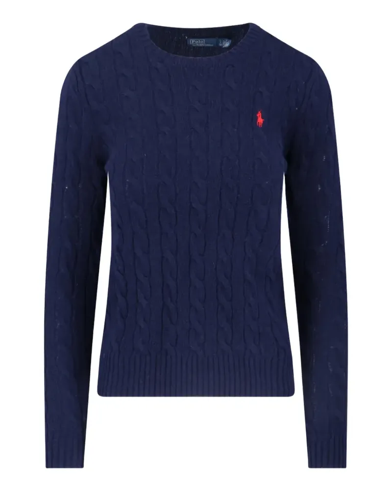 Ralph Lauren cable-knit wool-cashmere sweater - Blau Blau