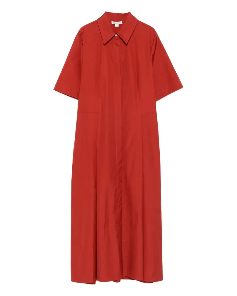 Vince Midikleid mit kurzen Ärmeln - Rot Rot