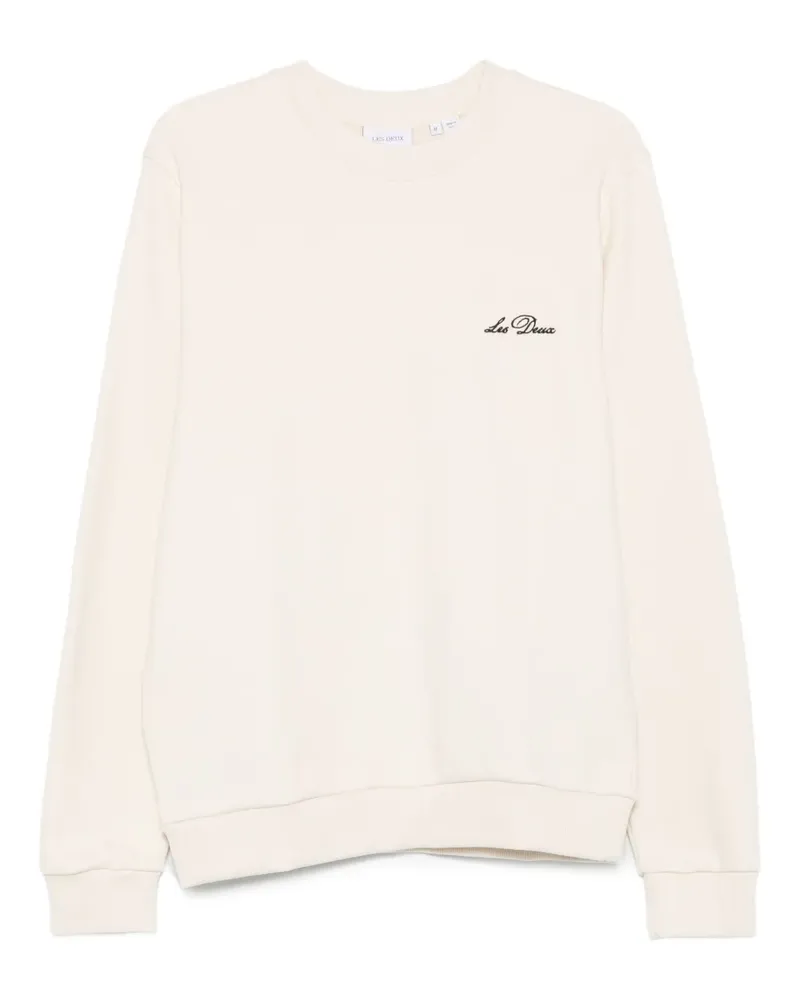 LES DEUX Diaz Sweatshirt mit rundem Ausschnitt - Nude Nude
