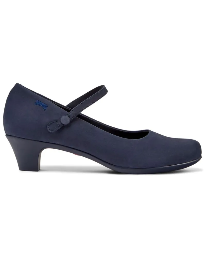 Camper Helena Pumps aus Wildleder - Blau Blau