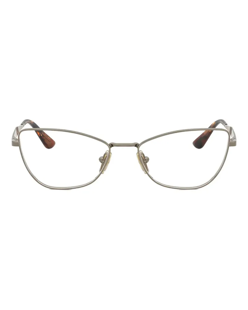 Vogue Brille mit Cat-Eye-Gestell - Silber Silber