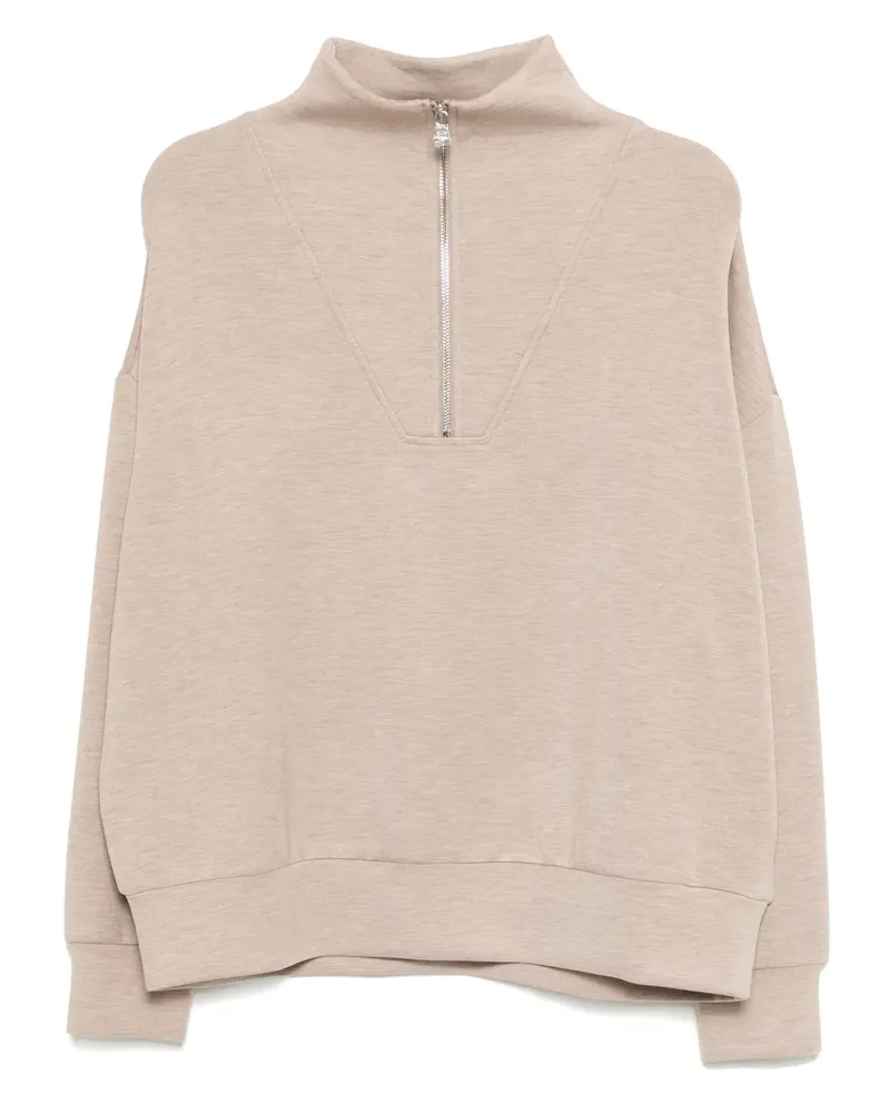 Varley Hawley Sweatshirt mit Reißverschluss - Nude Nude