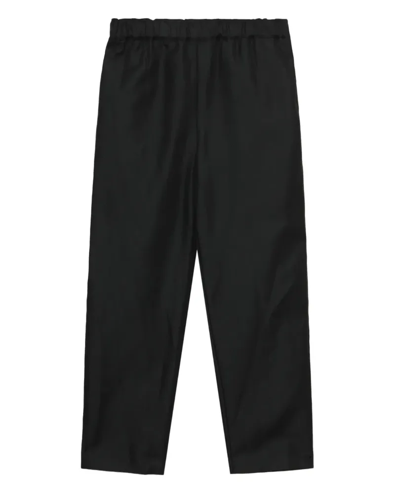 Comme des Garçons Hose mit elastischem Bund - Schwarz Schwarz