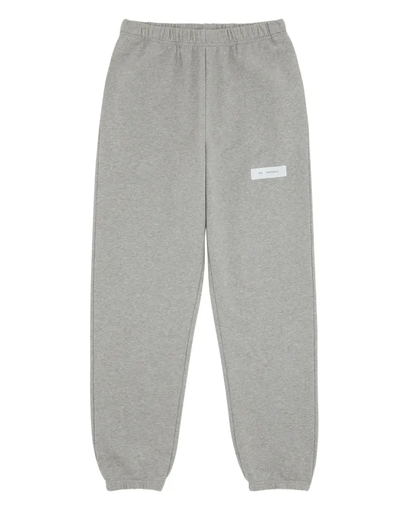 Maison Margiela label-detail track pants - Grau Grau