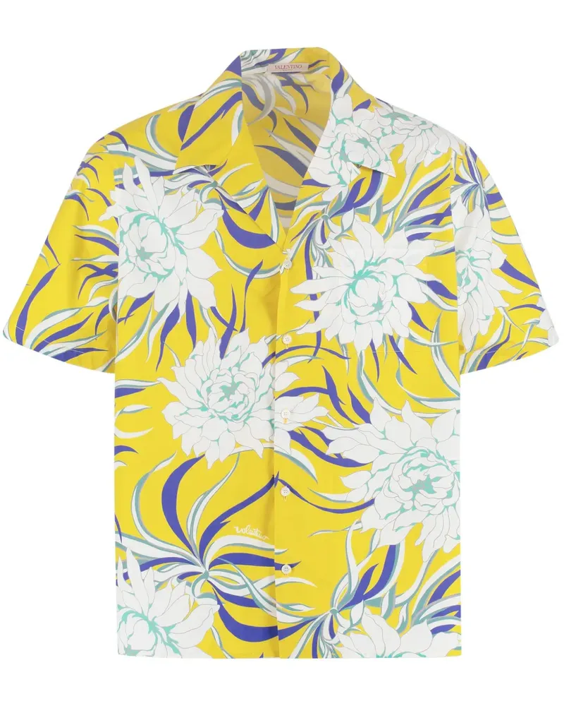 Valentino Garavani Hemd mit grafischem Print - Gelb Gelb