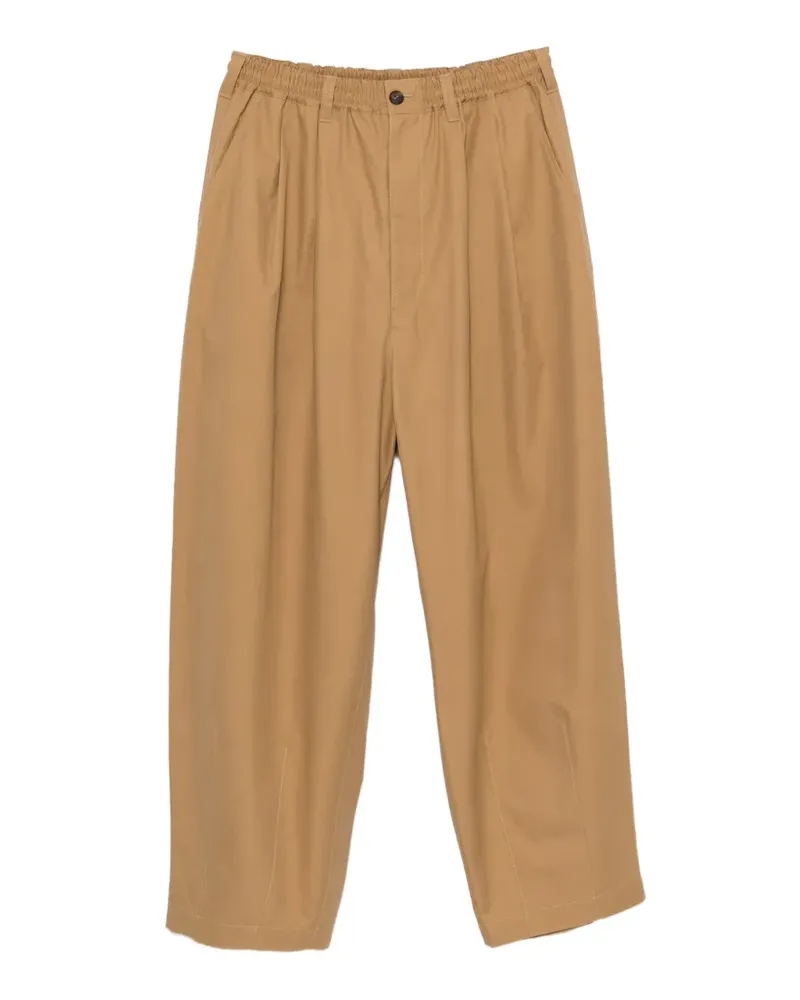 Comme des Garçons Plissierte Hose mit Stretchbund - Nude Nude