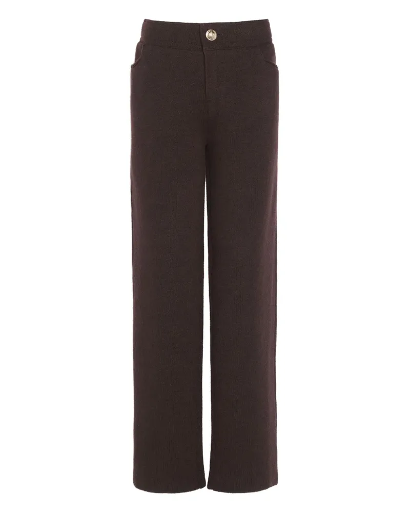 Barrie Gestrickte Hose - Braun Braun