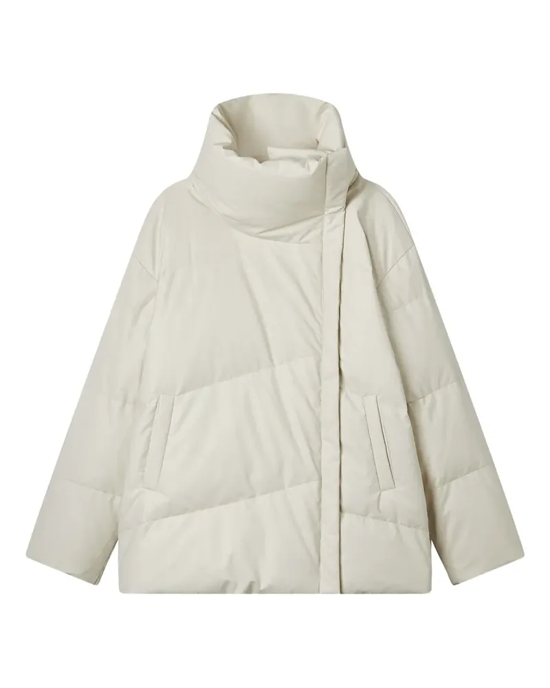 b+ab Gesteppte Jacke mit Stehkragen - Nude Nude
